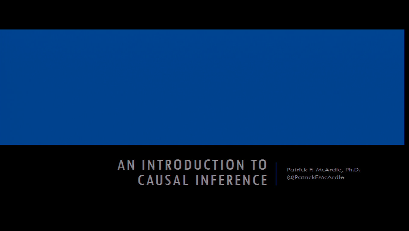 An Introduction To Casual Inference