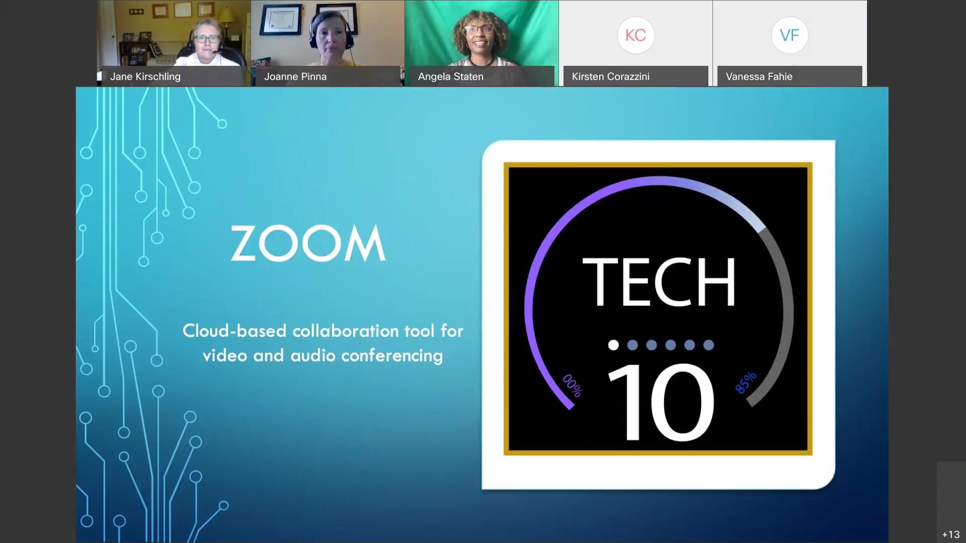 Tech 10 - Zoom